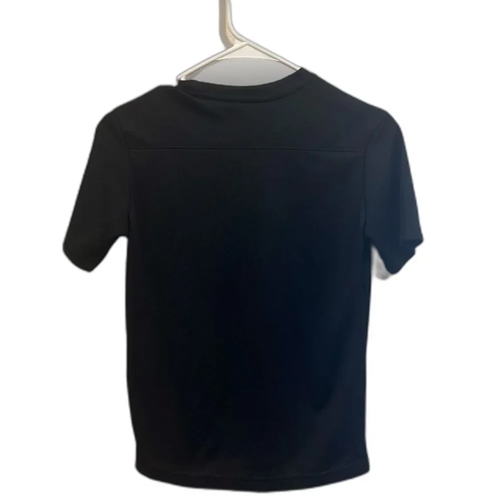 Nike Black Athletic Jerseys with Iconic Swoosh